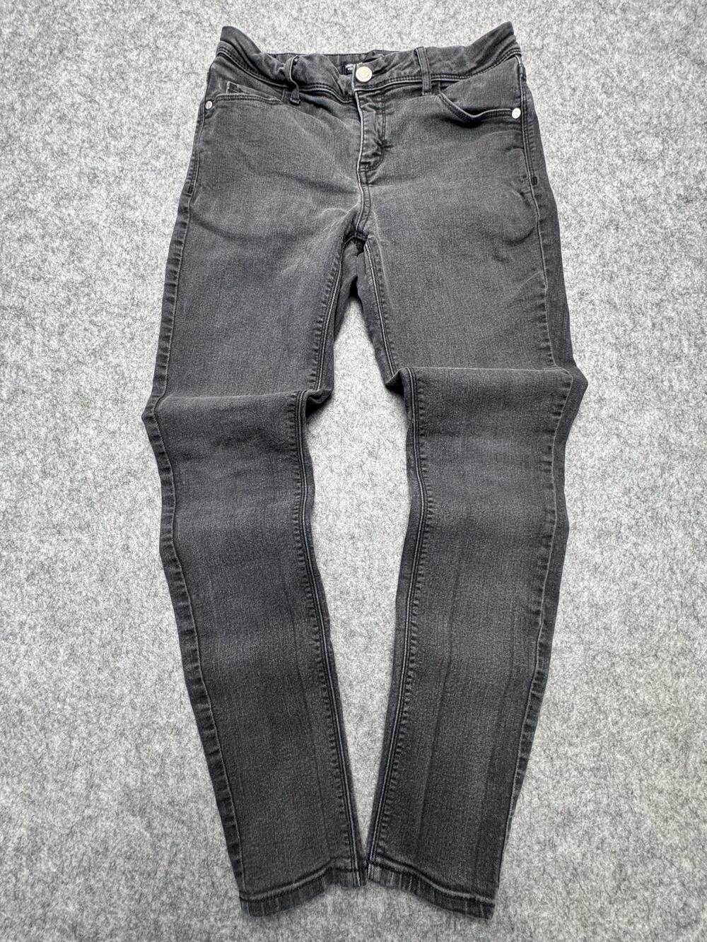 Simply Vera Vera Wang Jeans Womens 6 Gray Charcoal Wash Skinny Stretch Denim